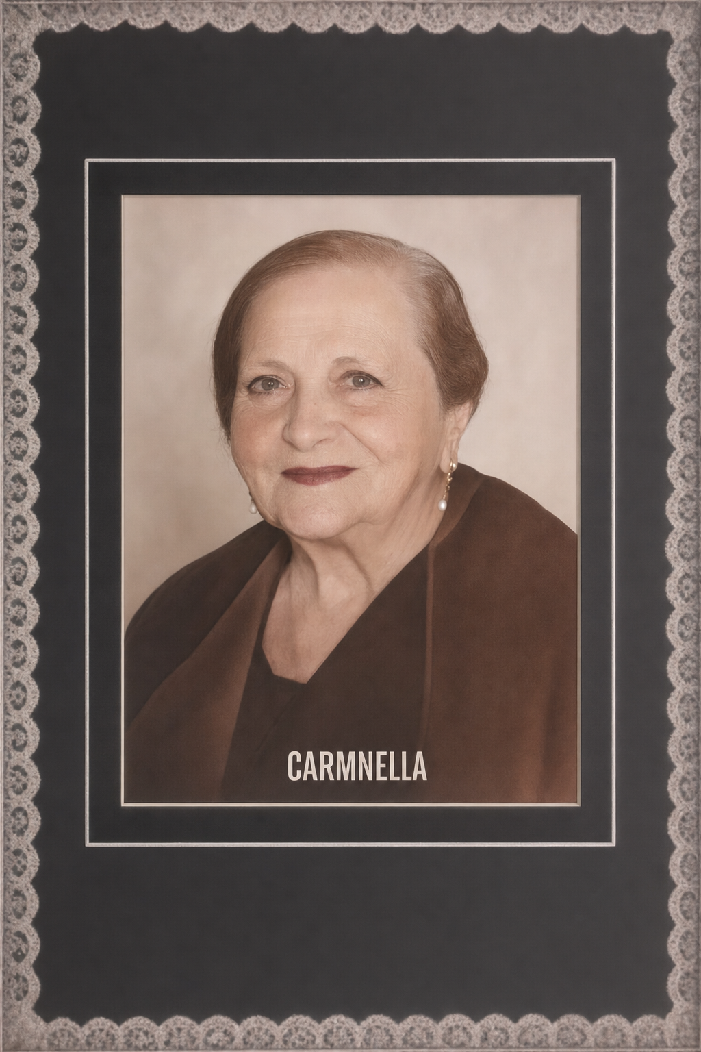 Ritratto storico di Carmela Sorrentino, fondatrice di Carmnella nel 1892